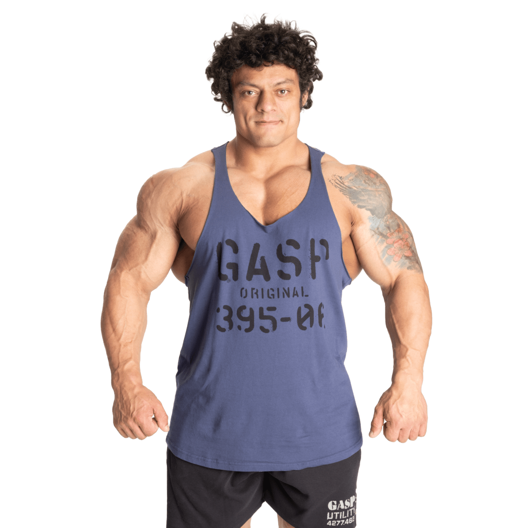Gasp Original Stringer | Soft 100% Cotton | Raw Cut edges |