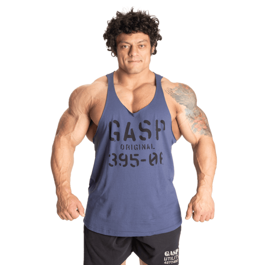 Gasp Original Stringer | Soft 100% Cotton | Raw Cut edges |