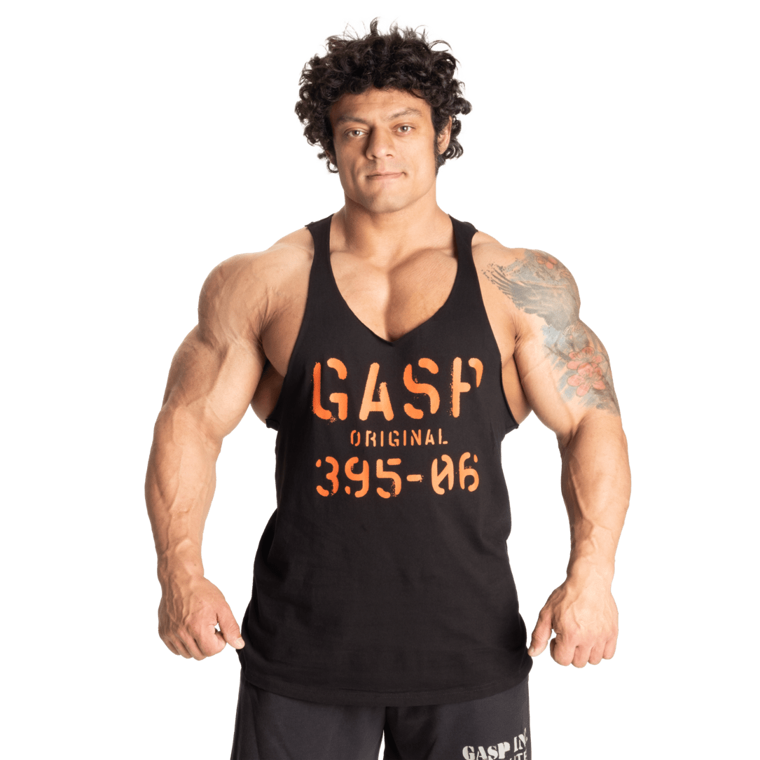 Gasp Original Stringer | Soft 100% Cotton | Raw Cut edges |