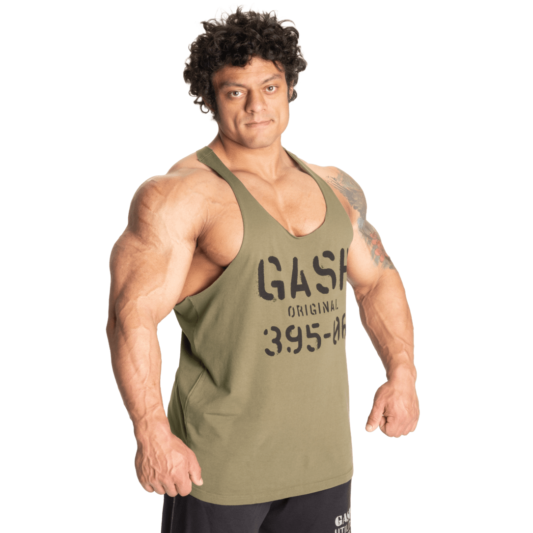 Gasp Original Stringer | Soft 100% Cotton | Raw Cut edges |