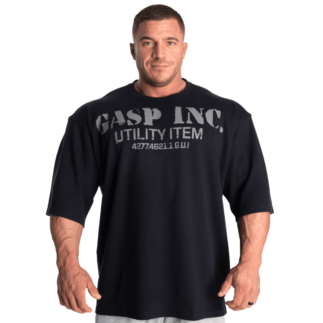 Gasp Iron Thermal Tee | Oversized | Light Weight |