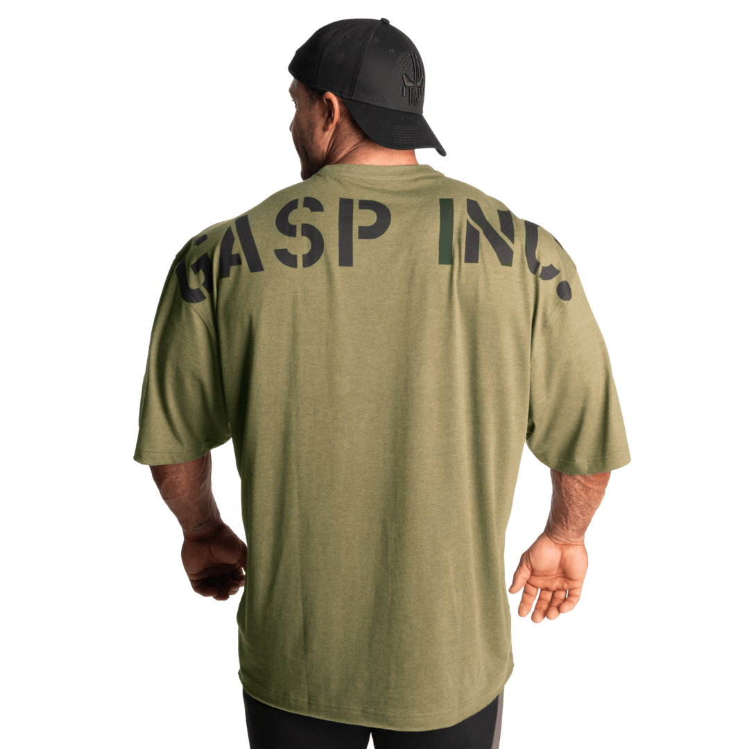 Gasp Division Iron Tee | Oversized | Soft hand Feel |