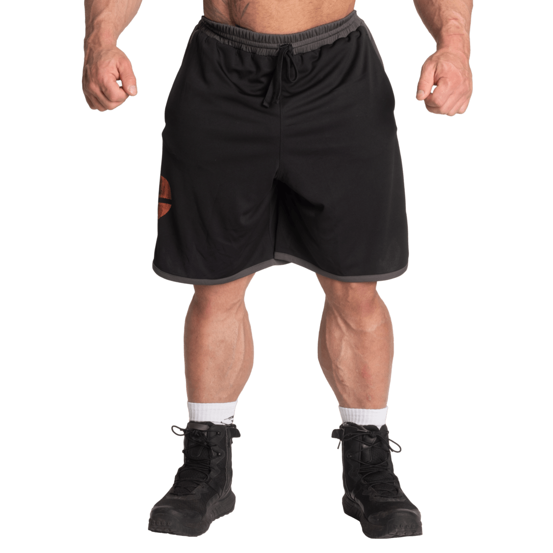 Gasp Mesh Shorts Black | Breathable Mesh Fabric | Light Weight |