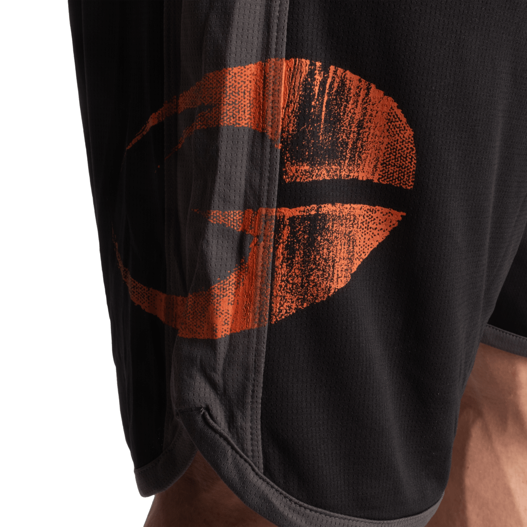 Gasp Mesh Shorts Black | Breathable Mesh Fabric | Light Weight |