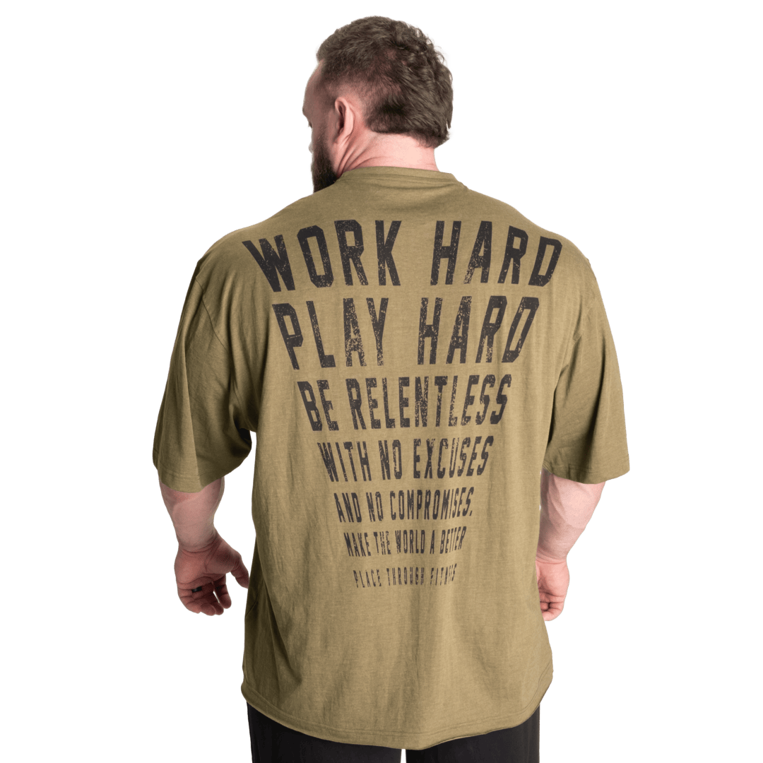 Gasp Archer Iron Tee | Oversized | Soft Hand Feel | Perfect for training and Casual |