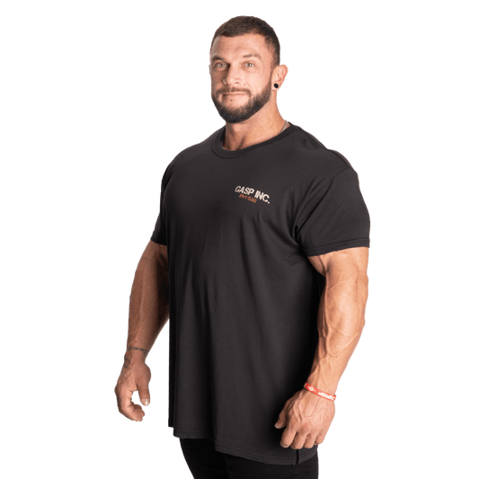Gasp Utility Street Tee | 100% Cotton | Fit Around Chest/Shoulders | Loose Around Waist | Washed Vintage Look |
