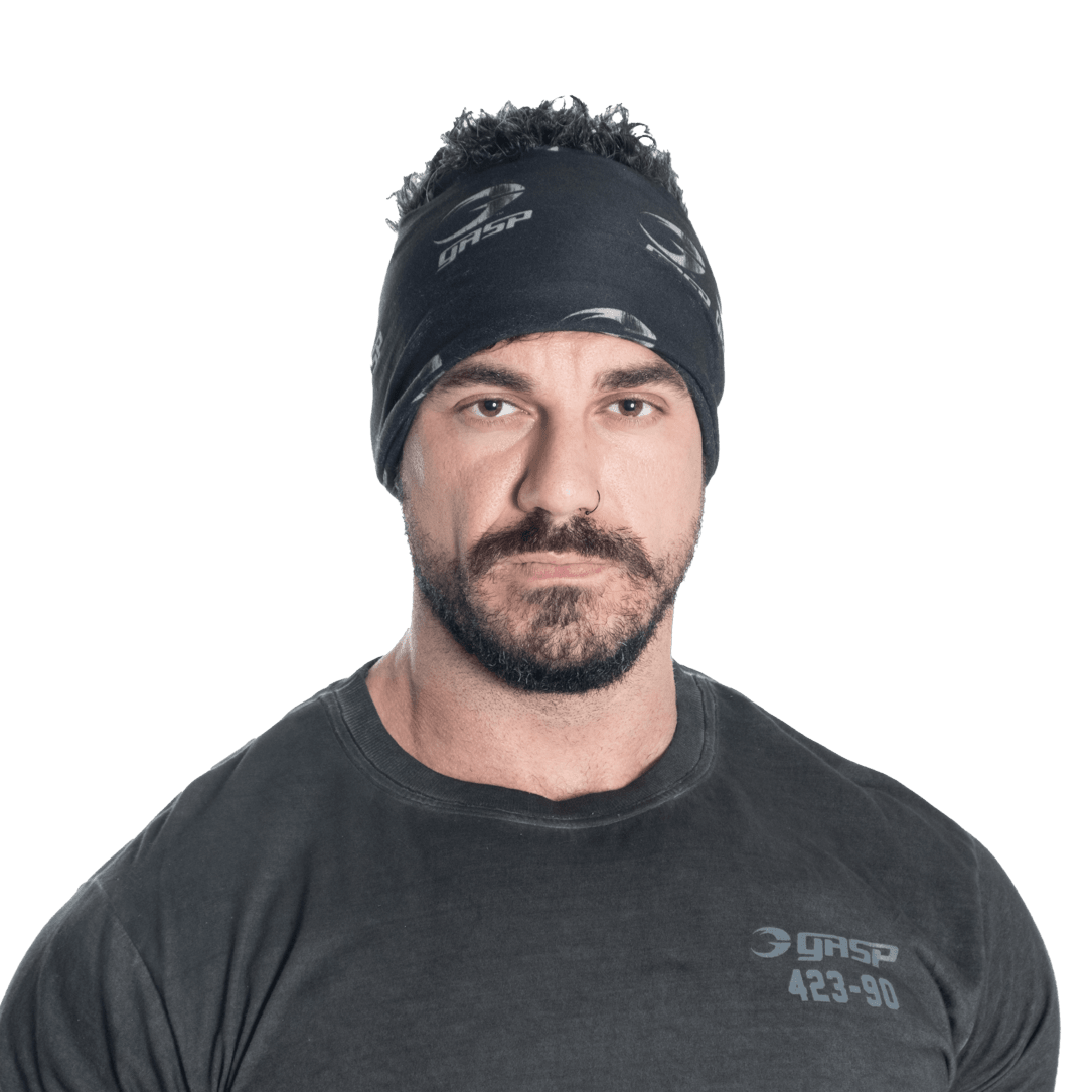 Gasp Bandana Black | One Size | Multi Purpose |