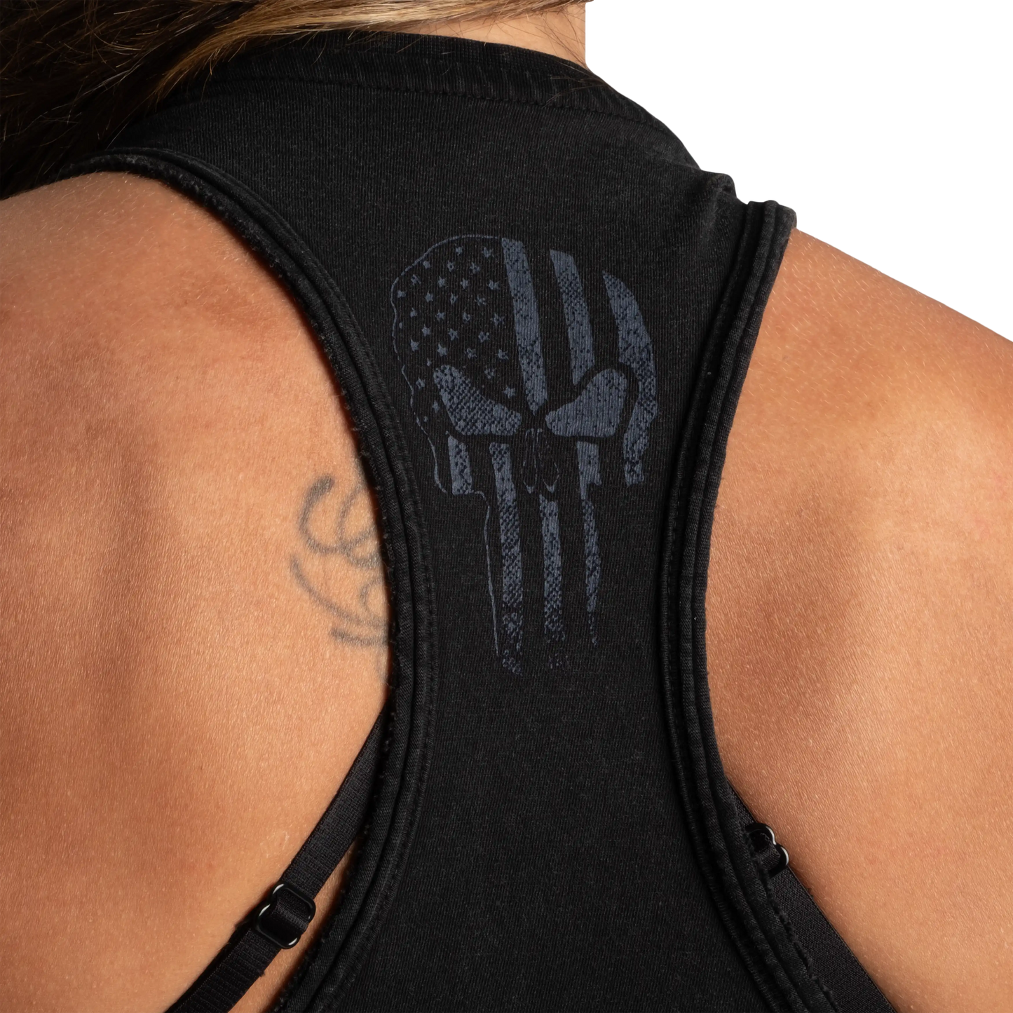 Better Bodies Skull Empire Tank | Soft Washed Cotton | Vintage Look | Raw Edges |