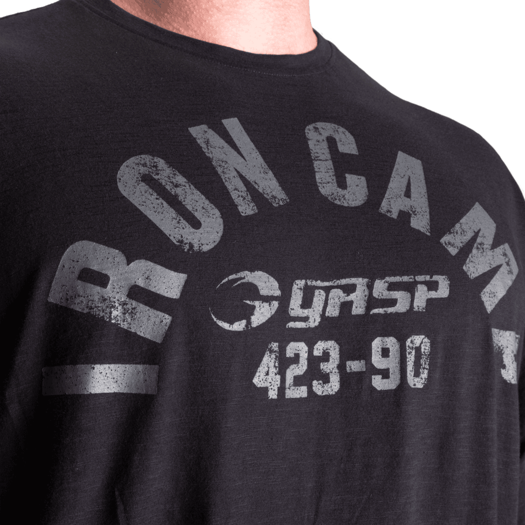 Gasp Throwback Iron Tee| Oversized | 100% Soft breathable Slub Cotton |