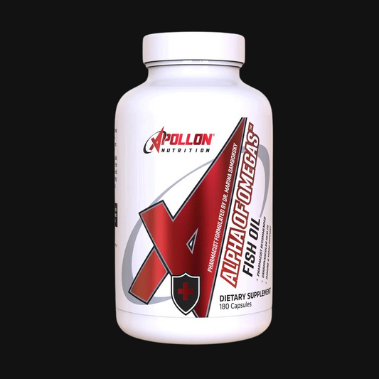 Apollon Nutrition Alpha of Omegas | Wild Caught Icelandic Fish Oil | 60servings | 1300 EPA and 945 DHA |