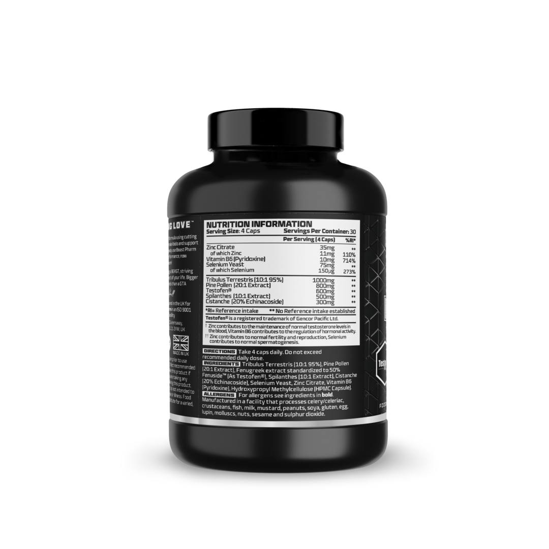 Beast Pharm Big Love | Libido Enhancer | For Men or Women | Hormone and Fertility Support |