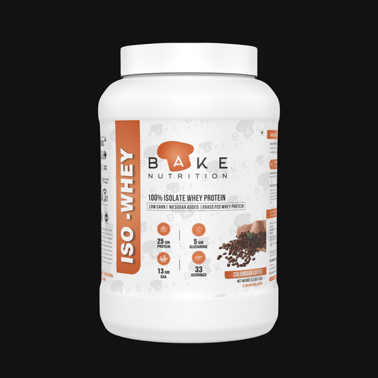 Bake Nutrition Whey ISO 90% | Grass Fed Whey | Infused with DigeZyme® and AstraGin®  |