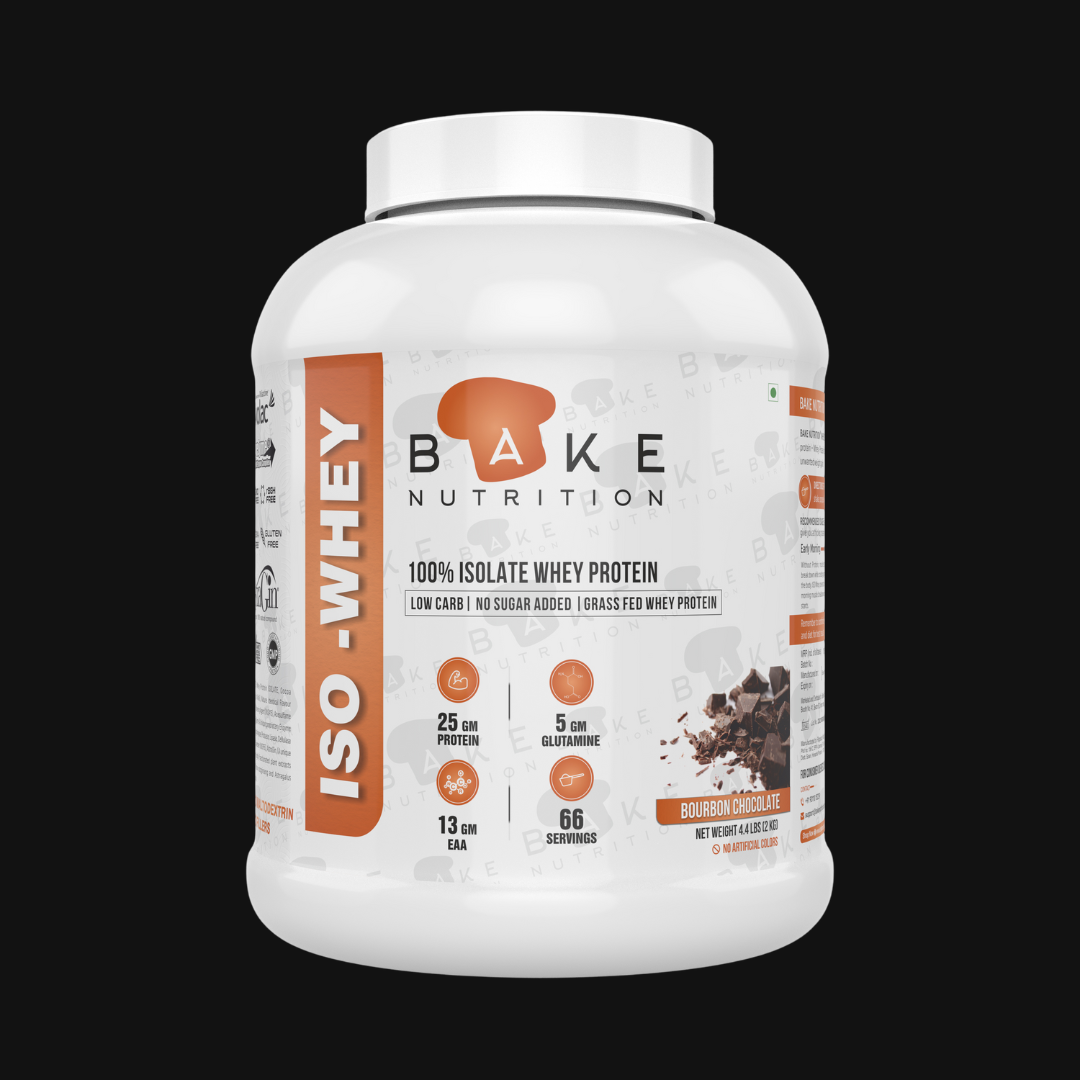 Bake Nutrition Whey ISO 90% | Grass Fed Whey | Infused with DigeZyme® and AstraGin® | 60 servings |