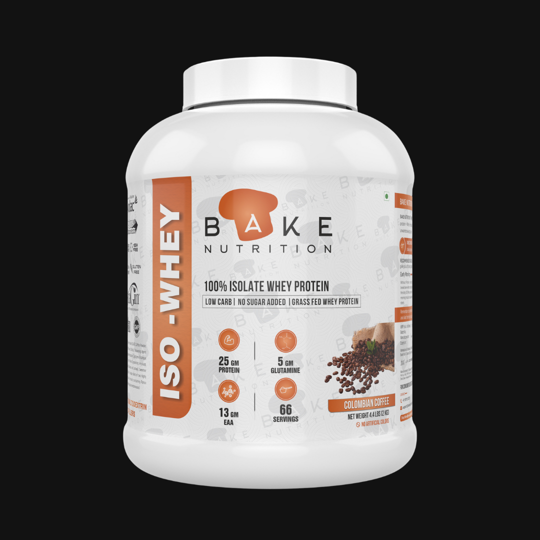 Bake Nutrition Whey ISO 90% | Grass Fed Whey | Infused with DigeZyme® and AstraGin® | 60 servings |