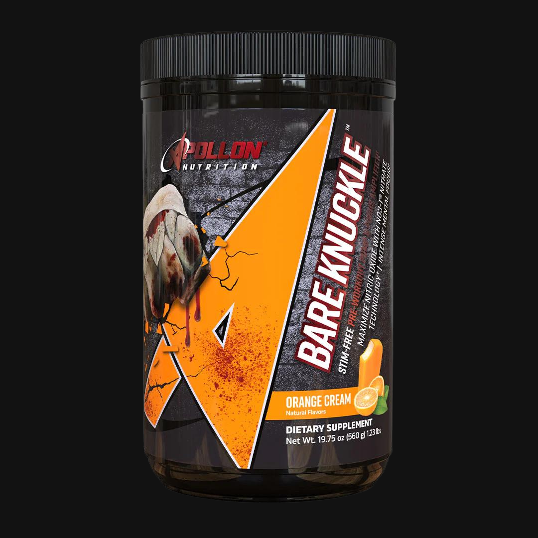Apollon Nutrition Hooligan Bare Knuckle V5 | Extremely Potent Pump and Focus Formula | 10gms Citrulline | 4.2gms NO3-T | 800mg Alpha- GPC |
