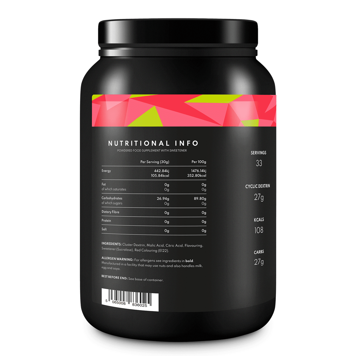 Combat Fuel Cyclic Dextrin (HBCD)™ | Performance Carbohydrate | Rapid Absorption | No Bloating or GI Stress | 33 servings |