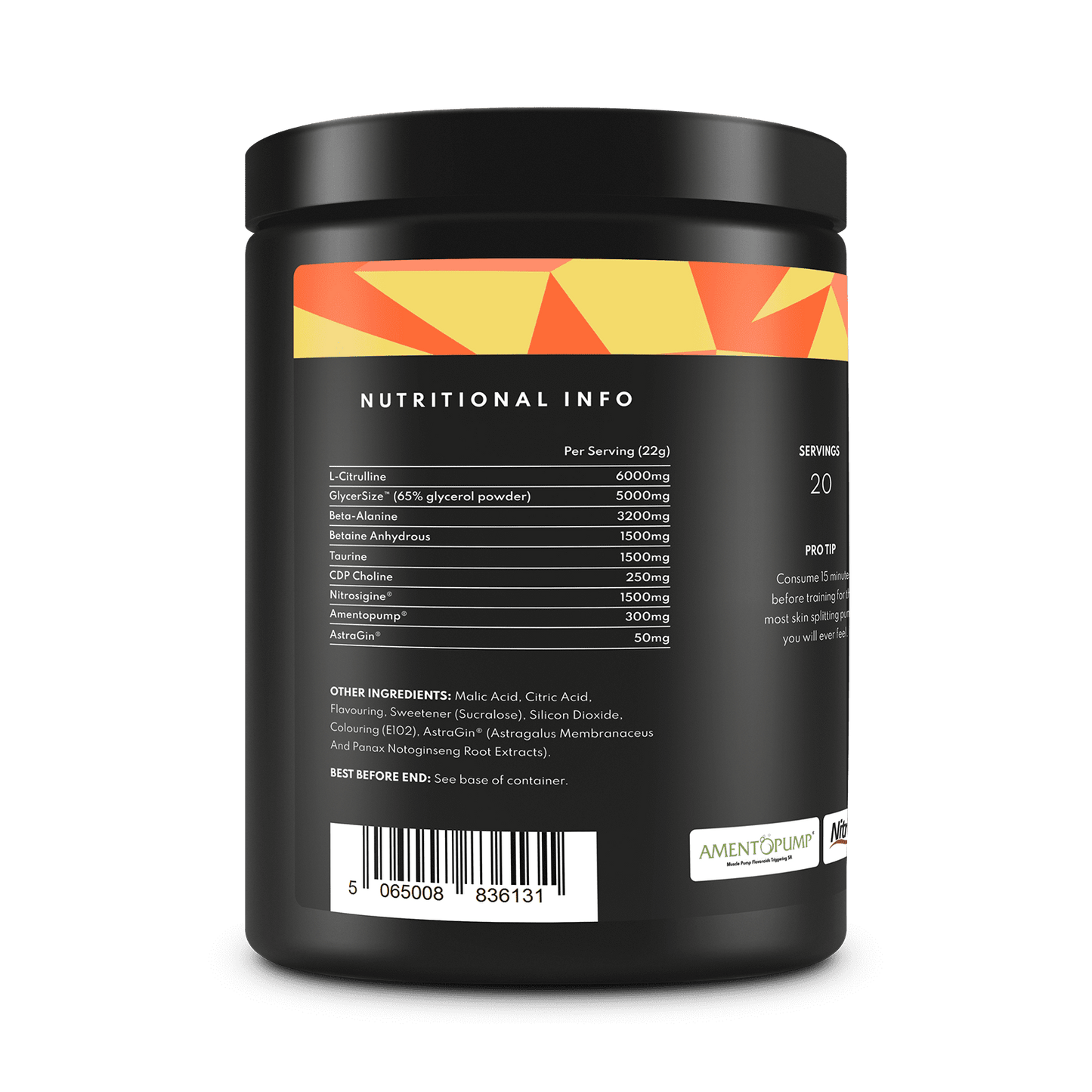 Combat Fuel Pumped Up- V2 | 6gms L- Citrulline and 5grms of GlycerSize™ | Extreme Pump | CPD Choline for Mental Clarity and Focus |