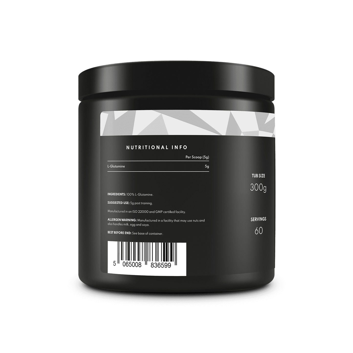 Combat Fuel 100% L-Glutamine | 60 servings |