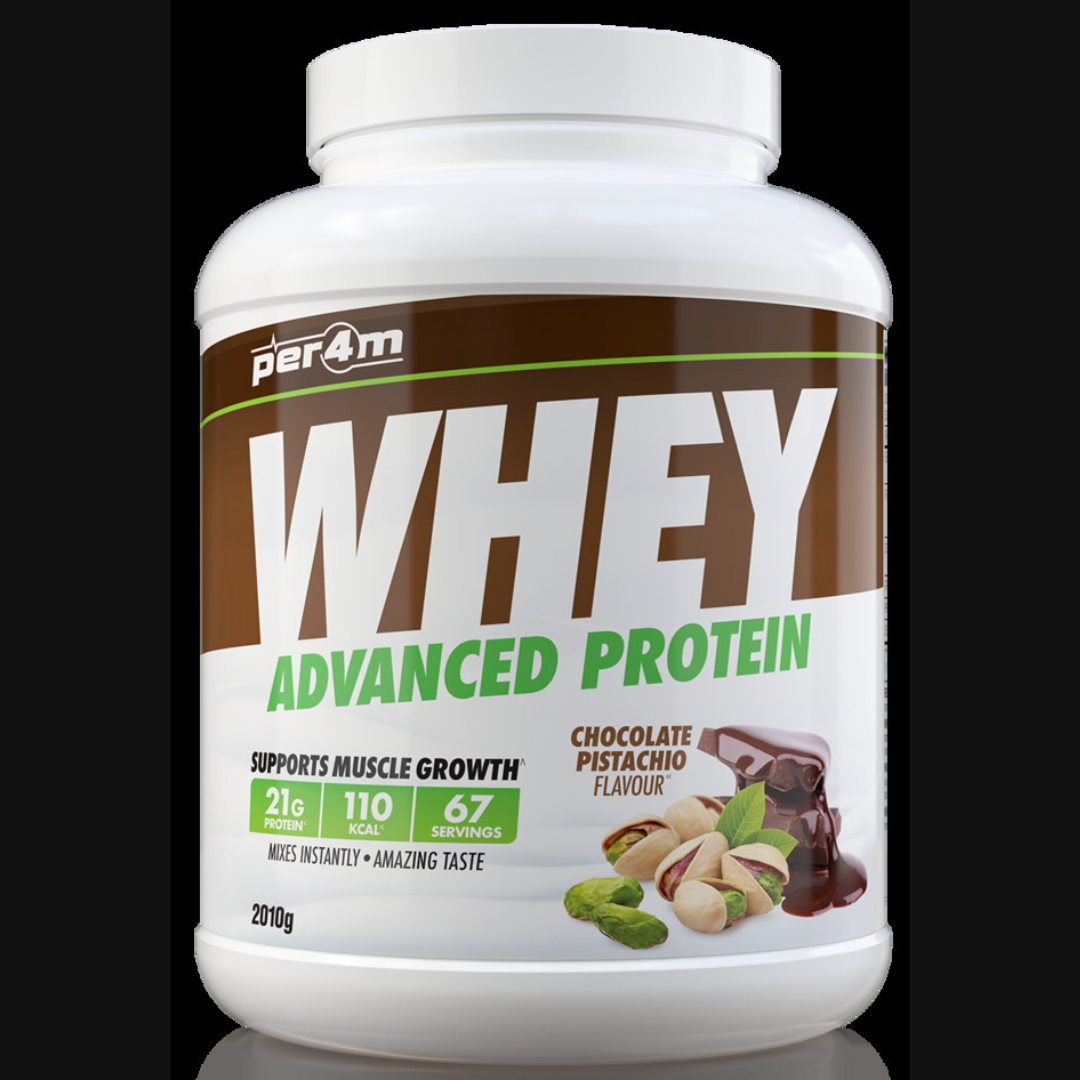 Per4m Advanced Whey | 21-22gms Protein | 113 Calories | 67 Servings | Amazing Tasting |