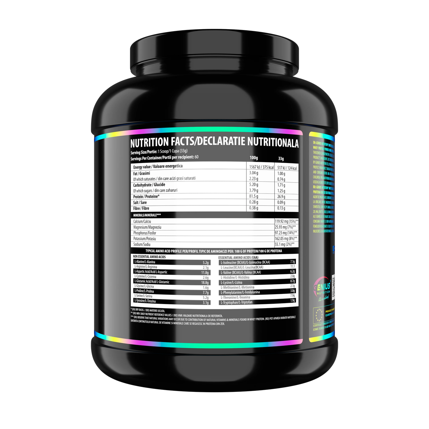 Genius Nutrition iWhey Isolate | 25-26 gms Protein | Natural Filtration |