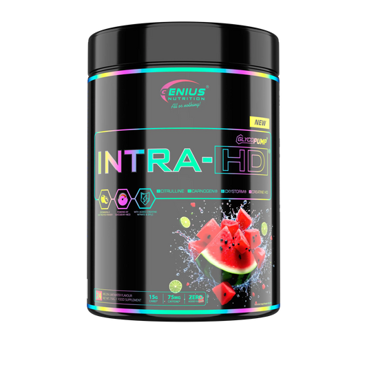 Genius Nutrition INTRA-HD | 11gms GlycoGex® (HBCD) | 5gms GlycoPump® (60% Glycerol) |