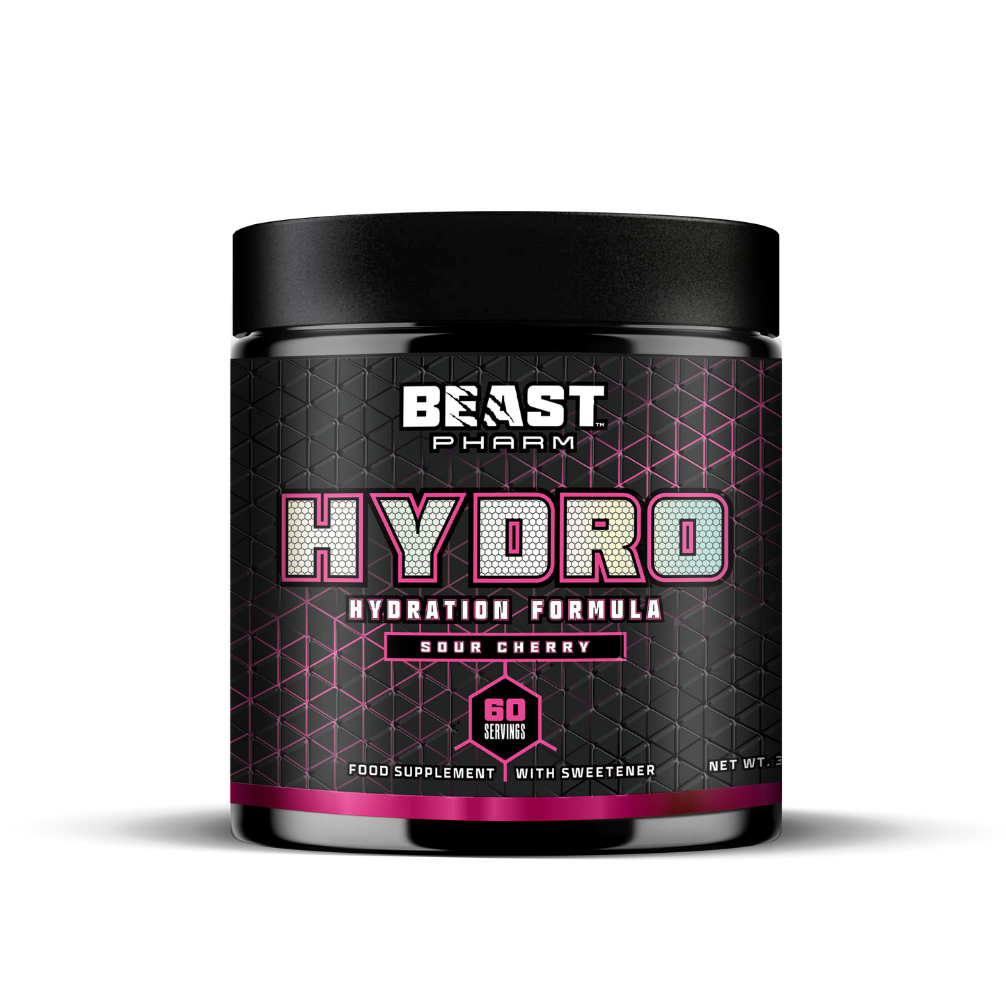 Beast Pharm Hydro | Cellular Hydration | Improve Skin Elasticity | 3 Patented Ingredients | 60 servings