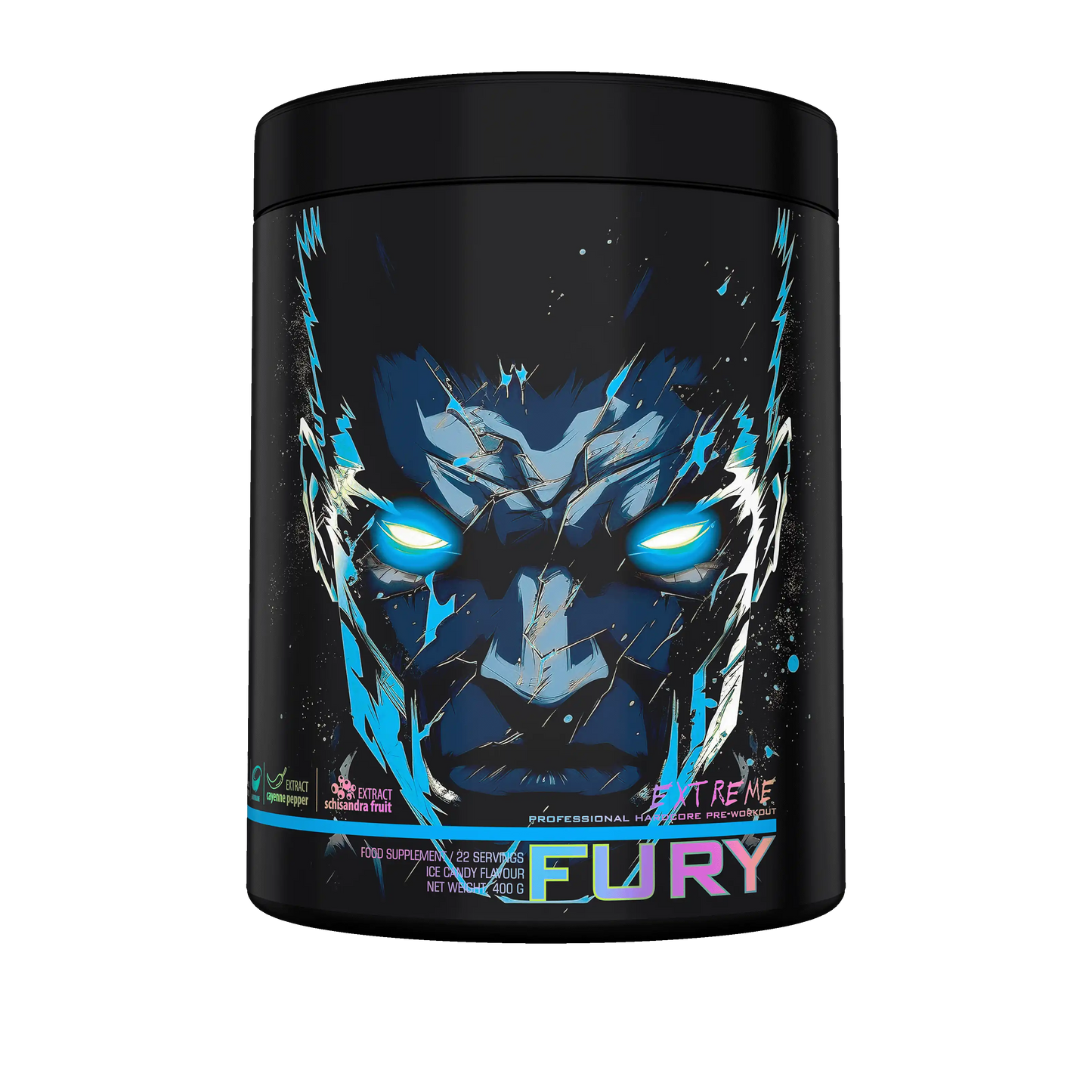 Genius Nutrition Fury Extreme | 6gms Citrulline Malate | CarnoGen® | Schisandra Chinesis |