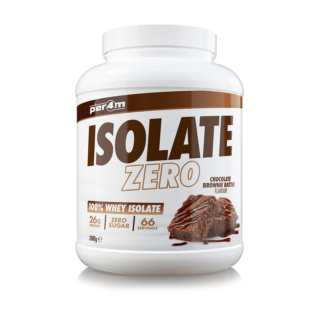 Per4M Whey Isolate Zero | 26gms Protein | Grass fed from Europe | 66 servings