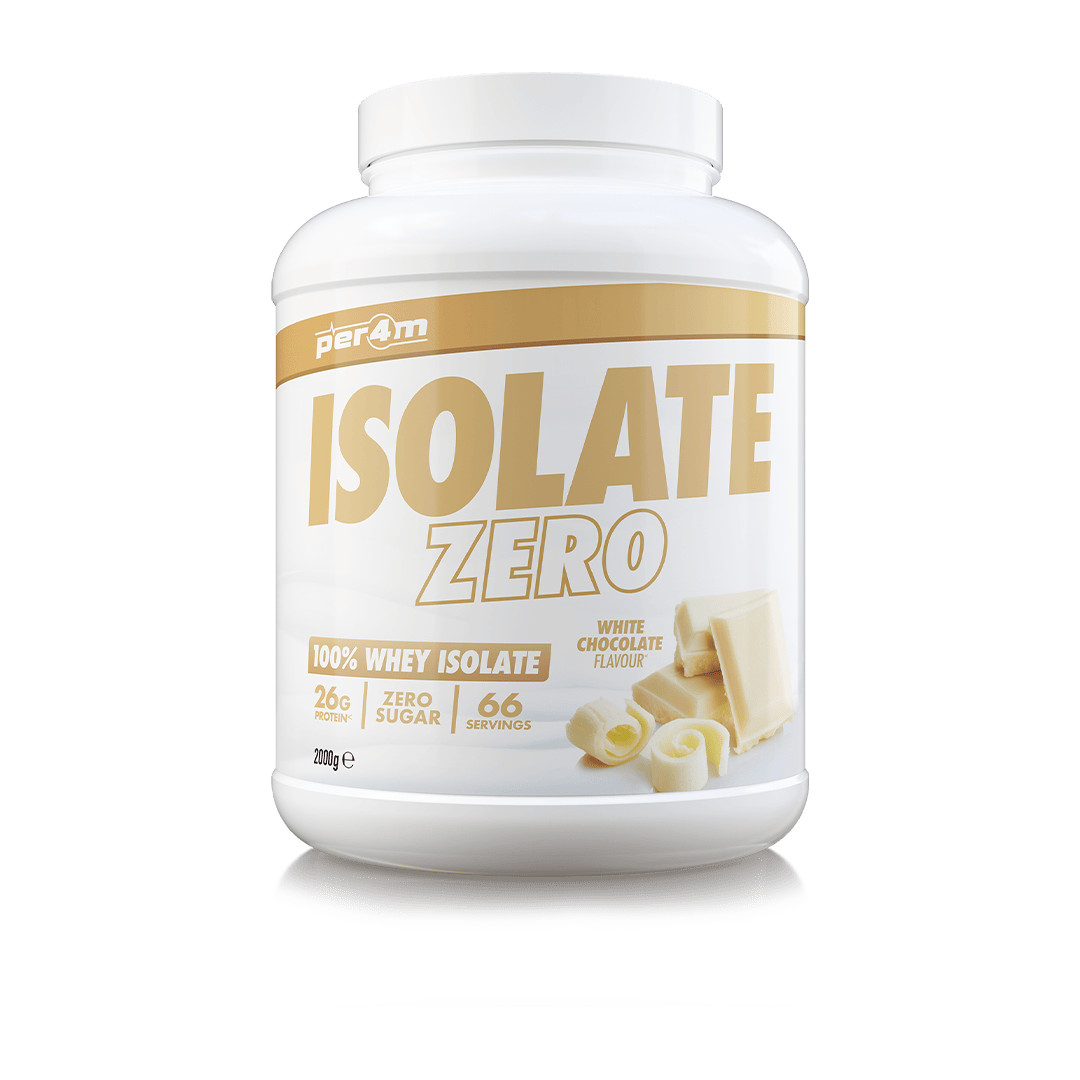 Per4M Whey Isolate Zero | 26gms Protein | Grass fed from Europe | 66 servings