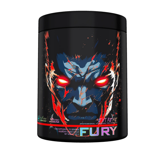 Genius Nutrition Fury Extreme | 6gms Citrulline Malate | CarnoGen® | Schisandra Chinesis |