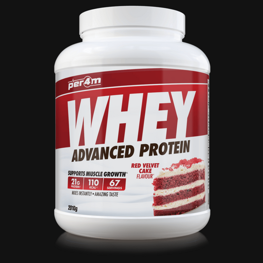 Per4m Advanced Whey | 21-22gms Protein | 113 Calories | 67 Servings | Amazing Tasting |