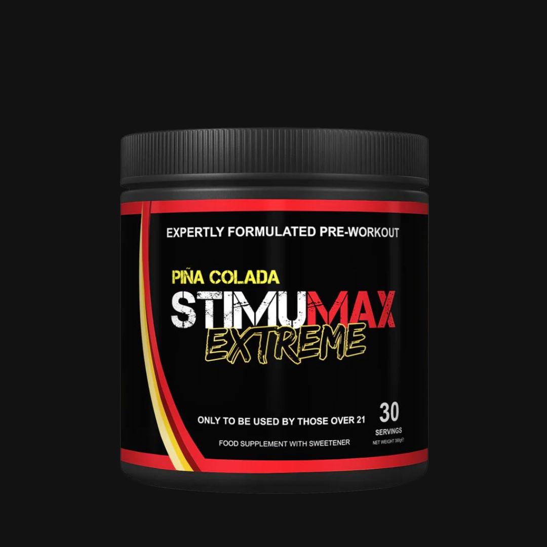 STROM Sports StimuMax Extreme Preworkout | 6grms Citrulline Malate | 1000mg L-Tyrosine | 300mg Caffeine | 200mg Juglans Whole Fruit | *Clumpy due to hygroscopic ingredients*