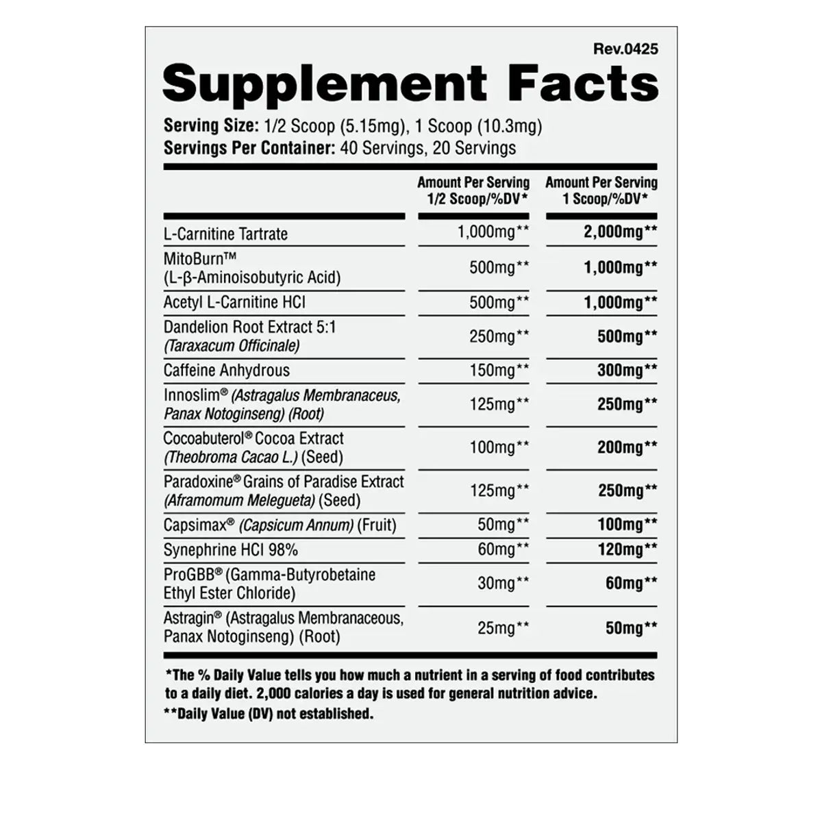 Apollon Nutrition Black Tulip | Thermogenic Preworkout | Burn Fat | Loose Water Weight | 6 Patented Ingredients |