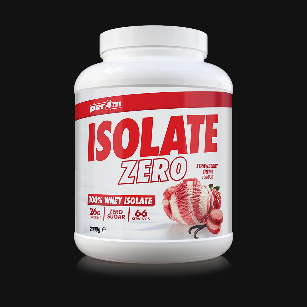 Per4M Whey Isolate Zero | 26gms Protein | Grass fed from Europe | 66 servings