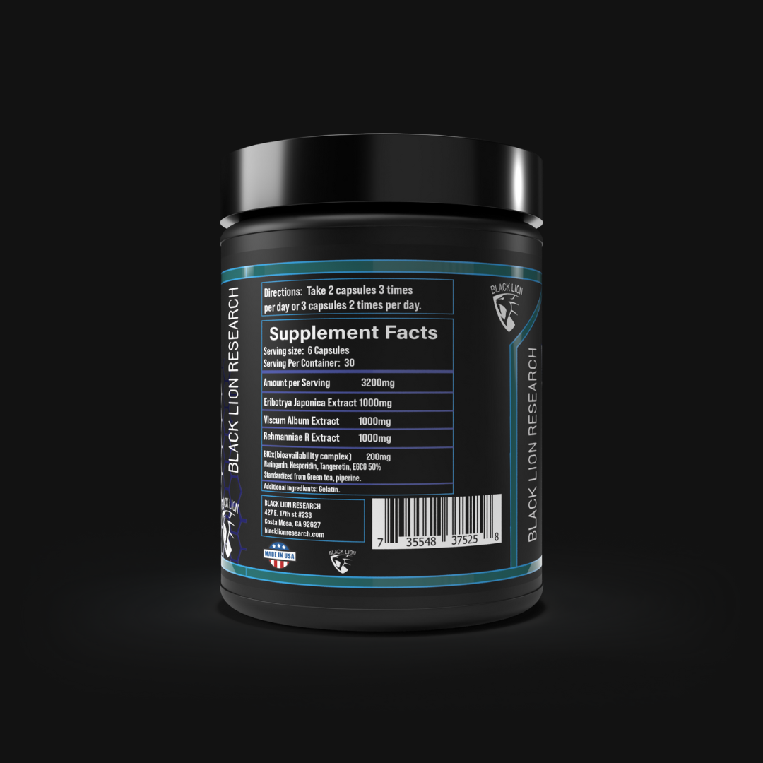 Black Lion Research Vector | Natural Anabolic | Bulking Phase | 100% Safe for Women and Men | Clinically Researched |