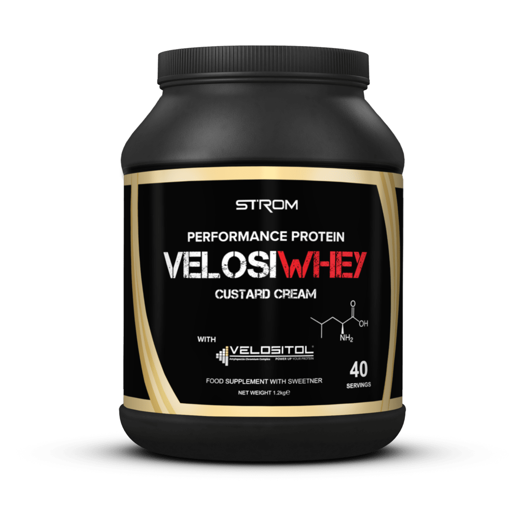 STROM Sports VelosiWhey | 2.4gms Patented Velositol® | Whey Concentrate & Casein | Muscle Protein Synthesis Enhancer |