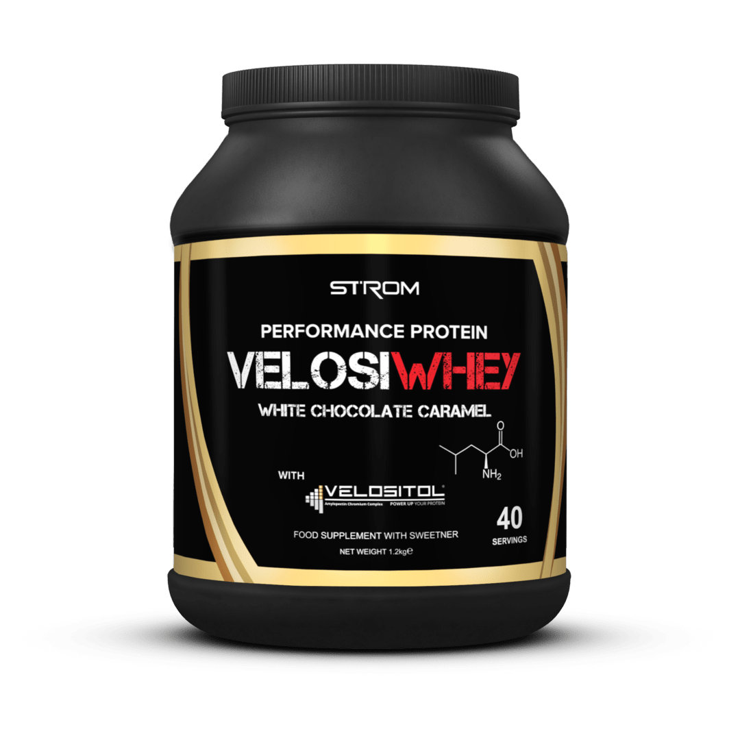 STROM Sports VelosiWhey | 2.4gms Patented Velositol® | Whey Concentrate & Casein | Muscle Protein Synthesis Enhancer |