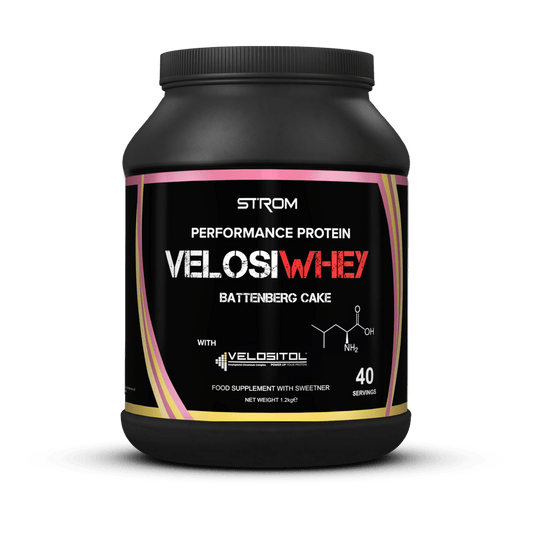 STROM Sports VelosiWhey | 2.4gms Patented Velositol® | Whey Concentrate & Casein | Muscle Protein Synthesis Enhancer |