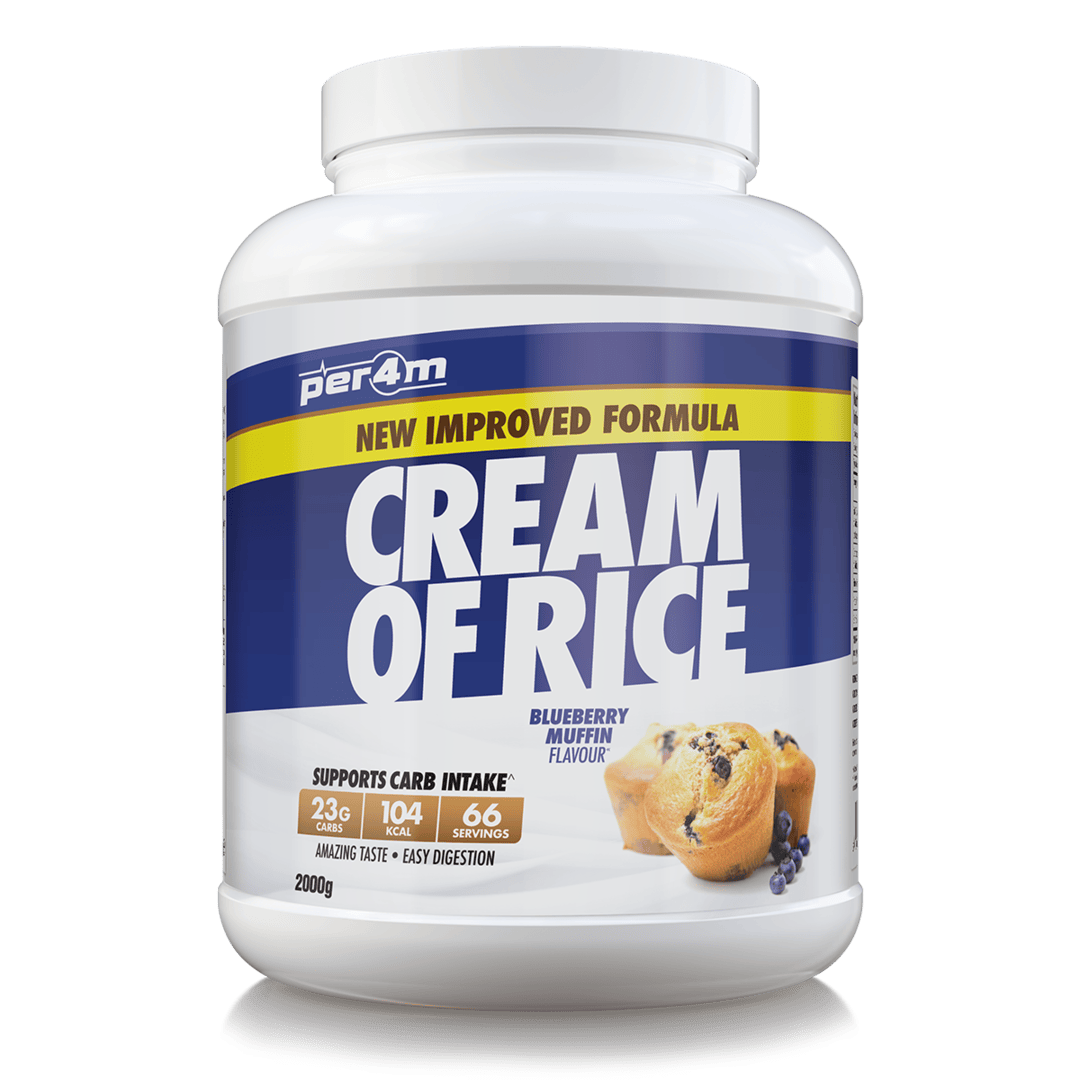 Per4m Cream Of Rice | 66 servings | 22-23gms of Clean Carbs | Zero Bloating |Great Tasting |