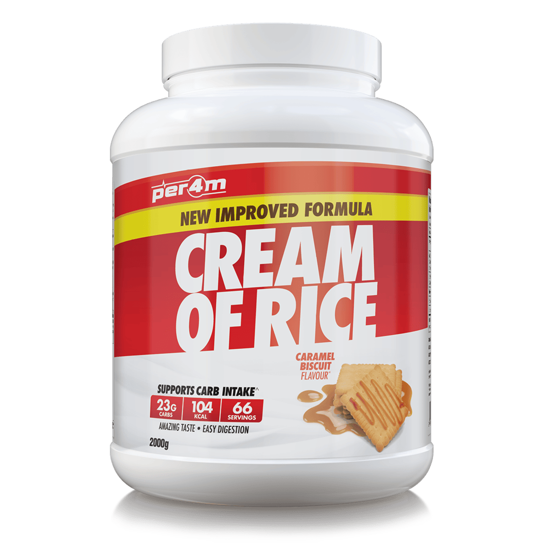Per4m Cream Of Rice | 66 servings | 22-23gms of Clean Carbs | Zero Bloating |Great Tasting |