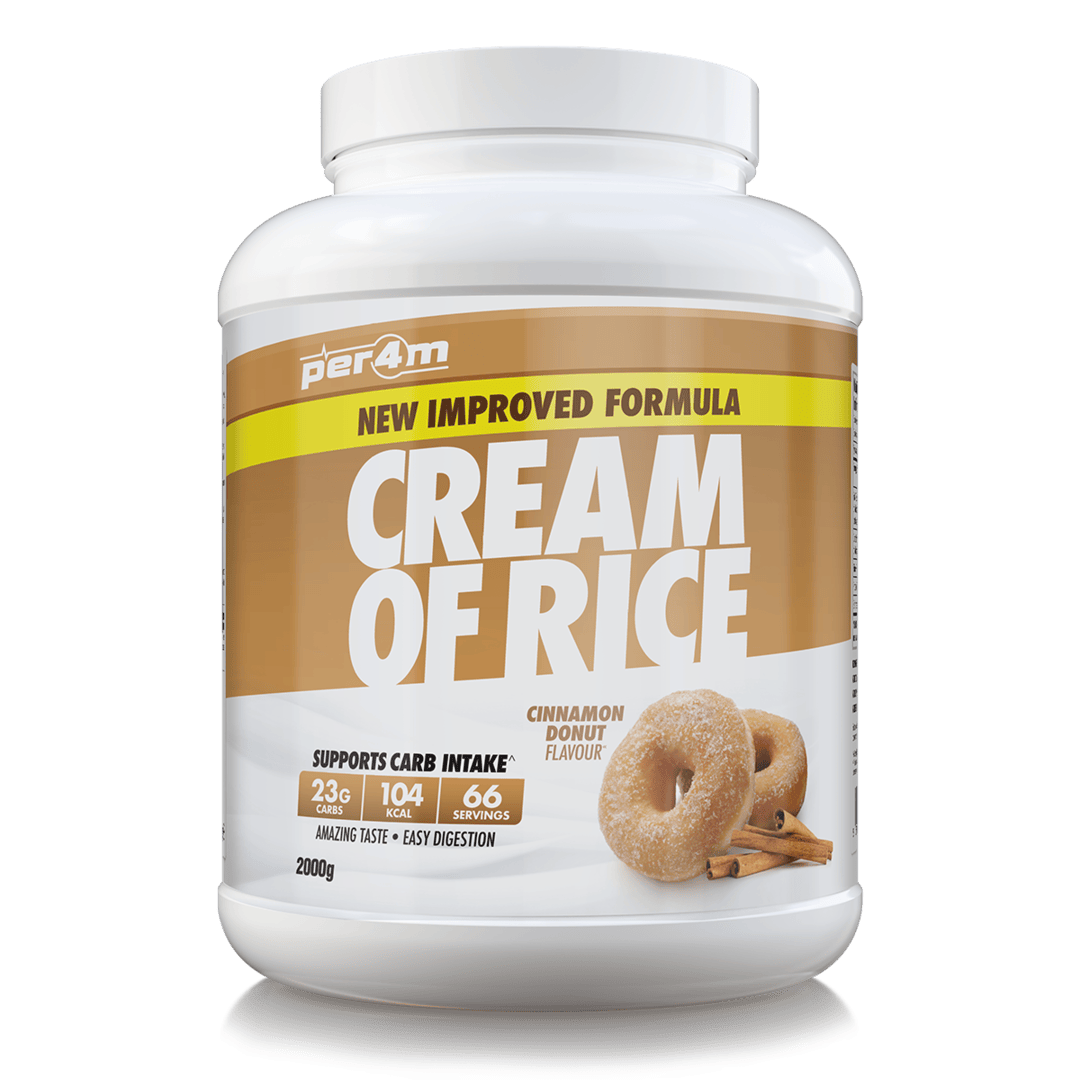 Per4m Cream Of Rice | 66 servings | 22-23gms of Clean Carbs | Zero Bloating |Great Tasting |
