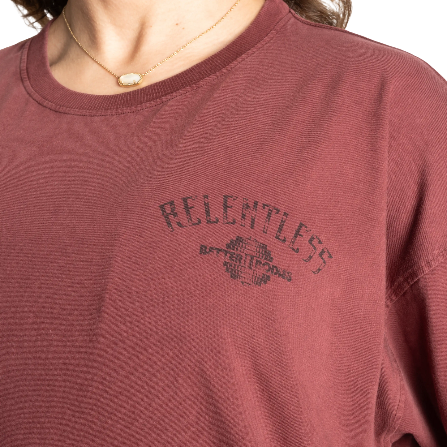 Better Bodies Relentless Tee | Oversized | Washed Vintage Look |