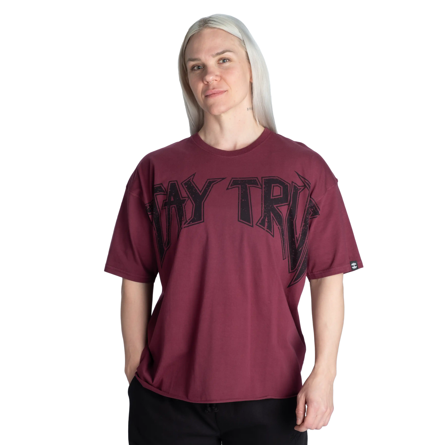 Better Bodies Stay True Tee | Oversized | Washed Vintage Look |