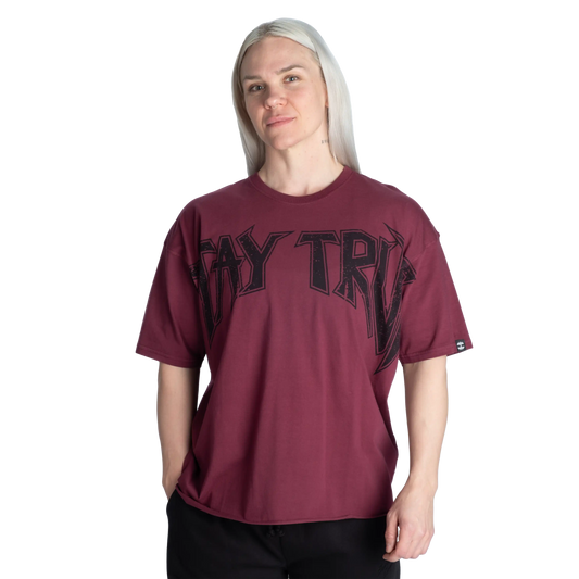 Better Bodies Stay True Tee | Oversized | Washed Vintage Look |