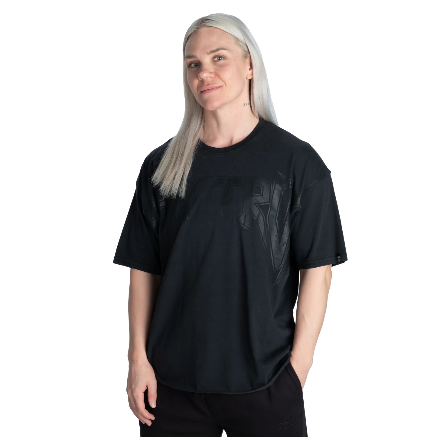 Better Bodies Stay True Tee | Oversized | Washed Vintage Look |