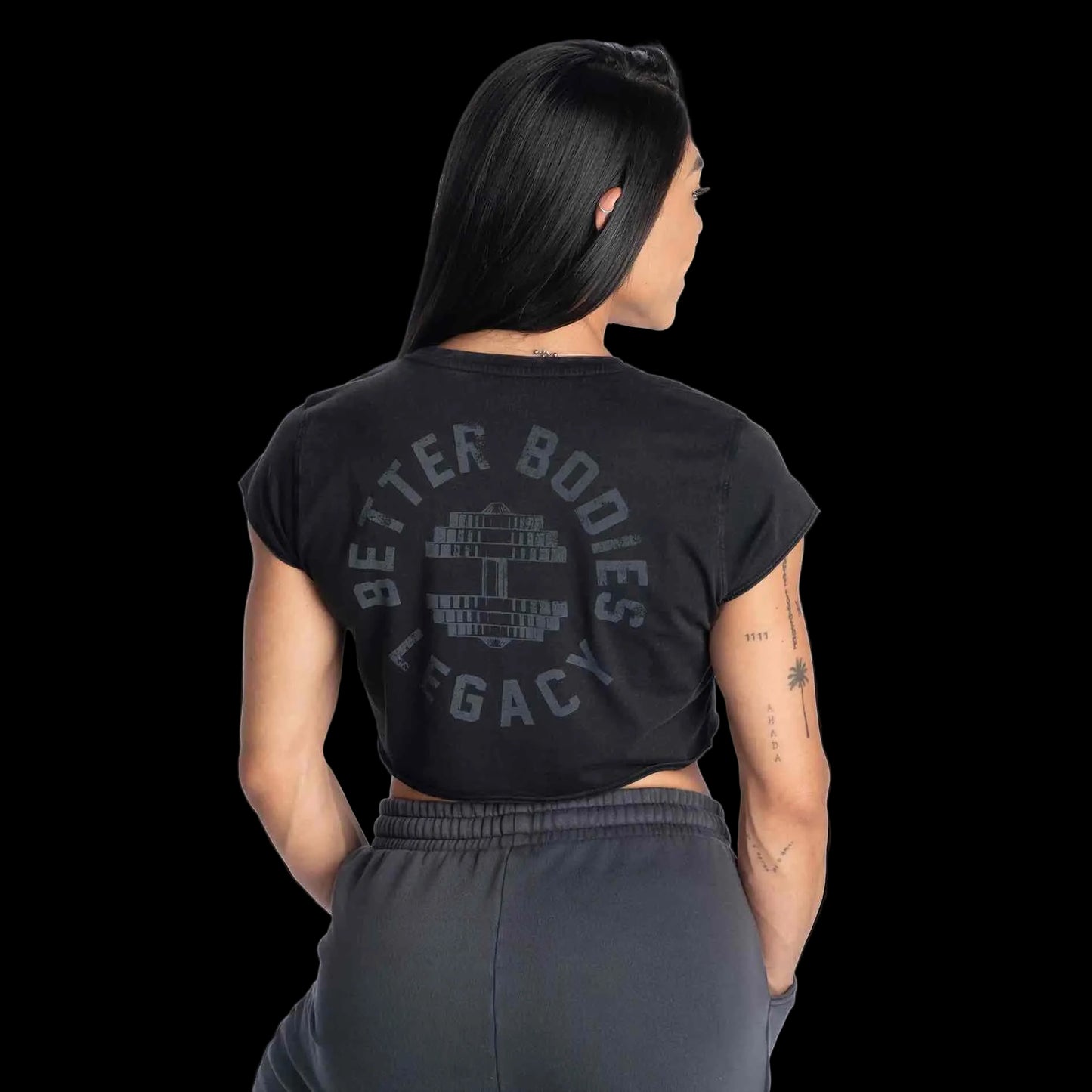 Better Bodies Legacy Crop Tee