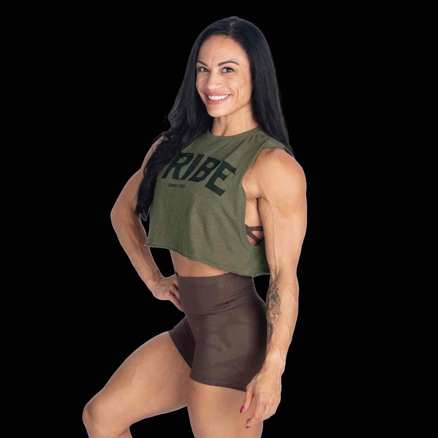 Better Bodies Slub Crop Tank