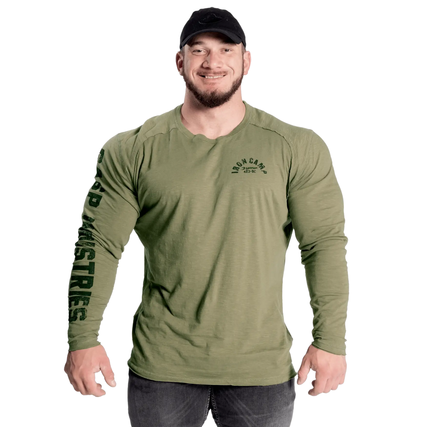 Gasp Throwback LS Tee | 100% Slub Cotton | Raw Edges |