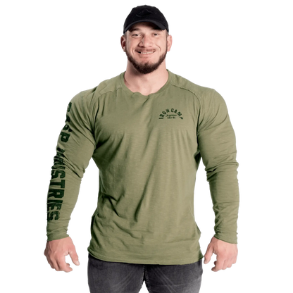Gasp Throwback LS Tee | 100% Slub Cotton | Raw Edges |