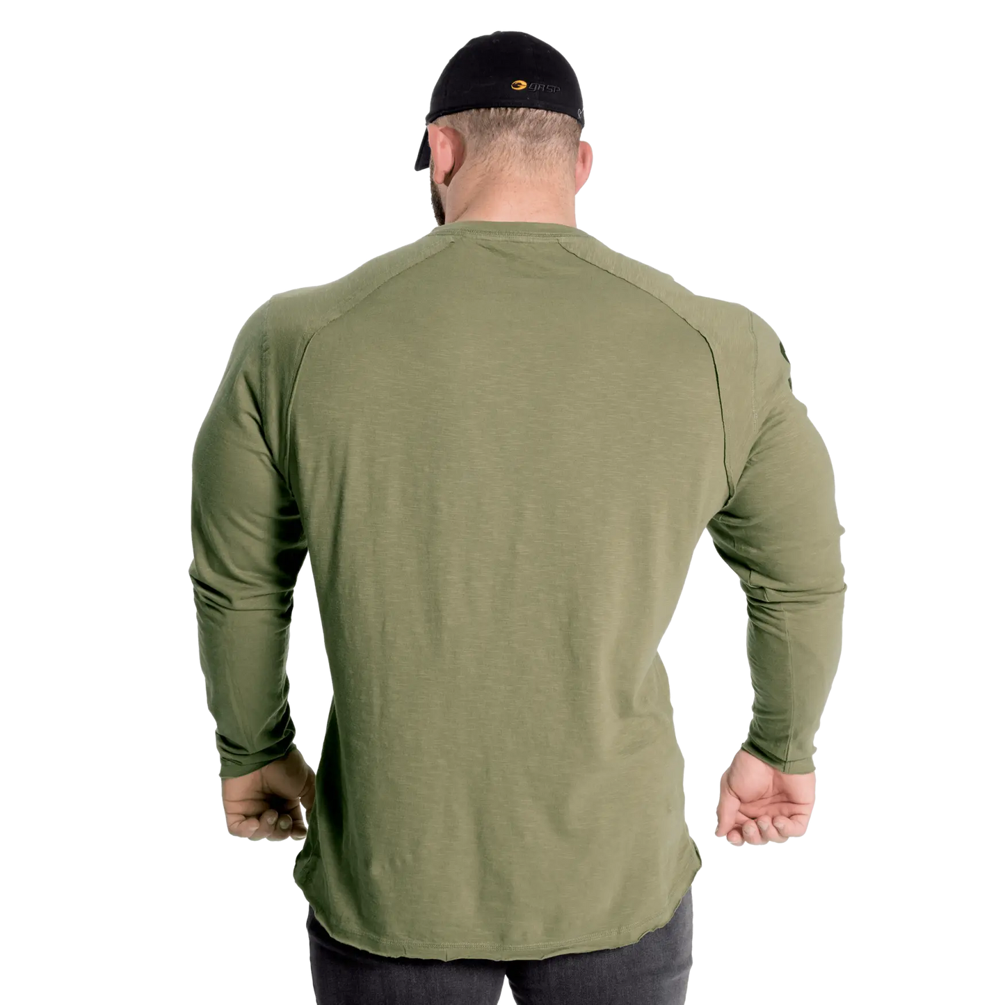 Gasp Throwback LS Tee | 100% Slub Cotton | Raw Edges |